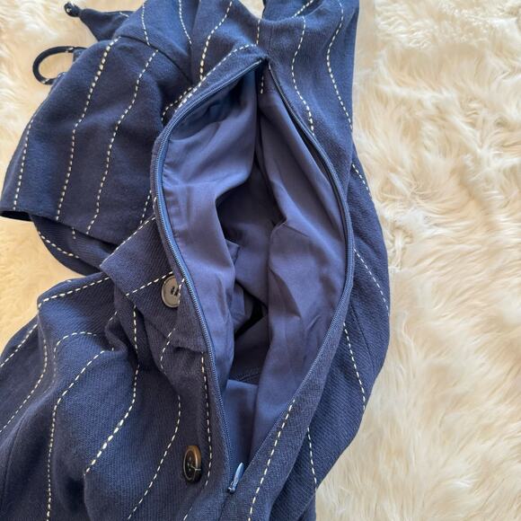 J.O.A. Los Angeles Striped Sleeveless Mini Dress Small - Picture 5 of 9